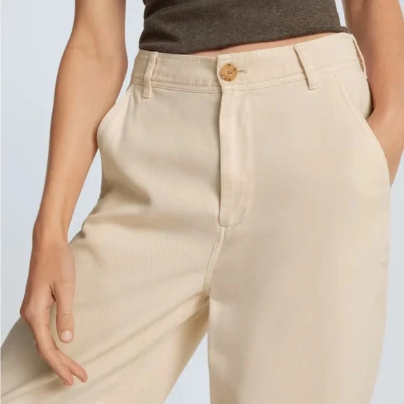NWOT Everlane The TENCEL Relaxed Chino Size 6 - Picture 3 of 16